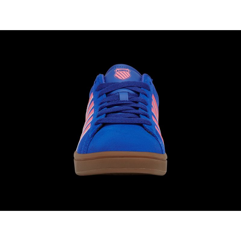 K-swiss COURT TIEBRK II SDE DAZZLING BLUE/PINK LEMONADE/GUM-M sneakers (99492-480-M) K- Swiss