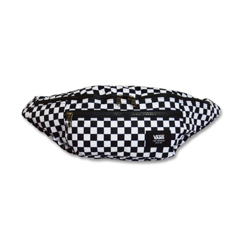 Vans Ward Cross Body Checkerboard Black/White Waist Bag - VN0A2ZXXHU01 Akcesoria i sprzęt koszykarski/Torby i plecaki Your Sports Performance