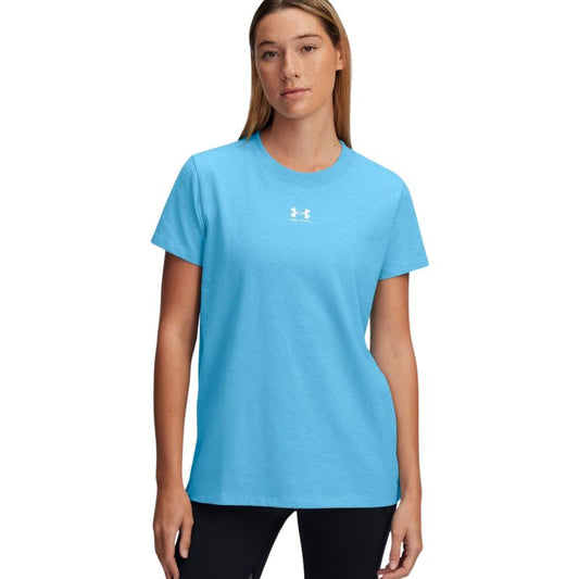 Under Armour Rival Core SS W 1383648 453 T-Shirt Clothing/Training Your Sports Performance