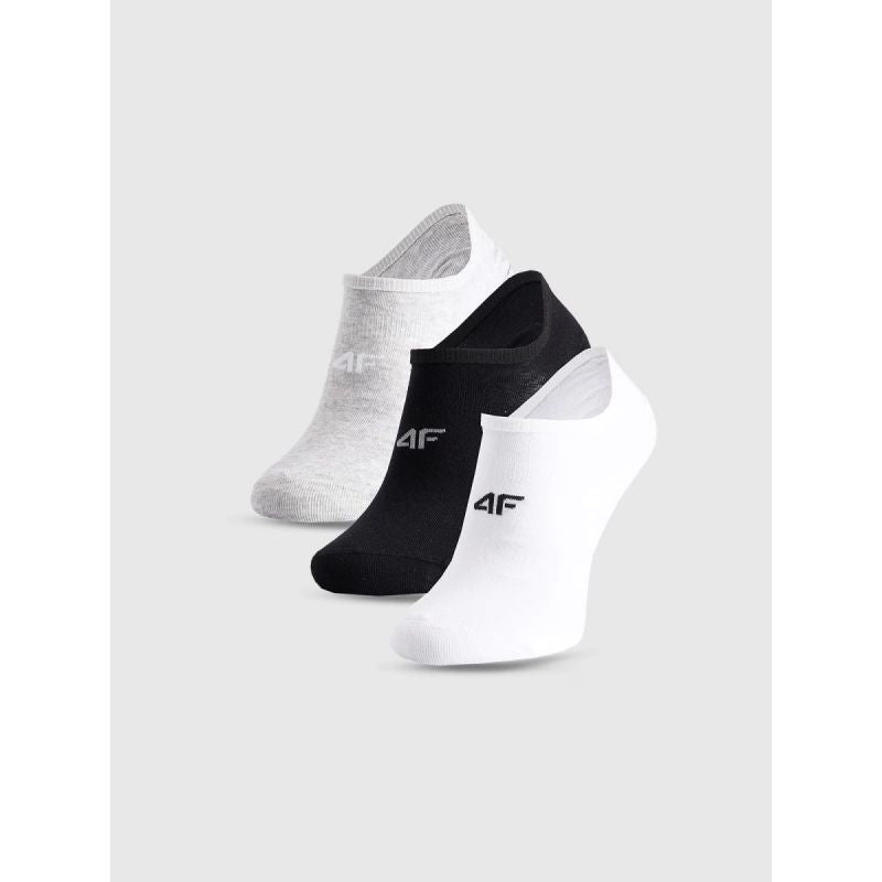 Men's casual ankle socks (SET OF 3) 4F 4FWMM00USOCM477-90S *Kategoria tymczasowa Your Sports Performance