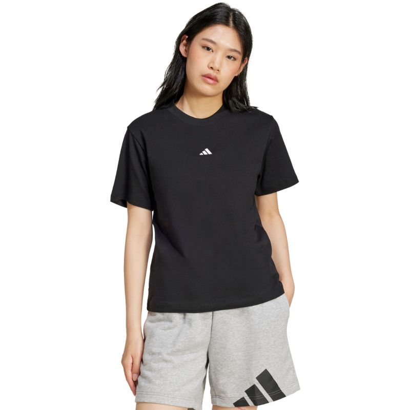 adidas Essentials Small Logo Cotton T-shirt W JC5943 Clothing/Lifestyle/T-shirts Adidas