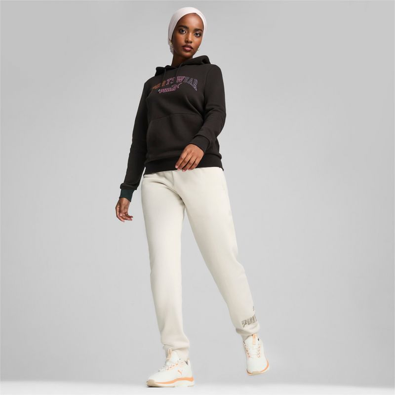 Puma Ess+ Logo LAB Hoodie FL W 682987 01 Clothing/Lifestyle Puma