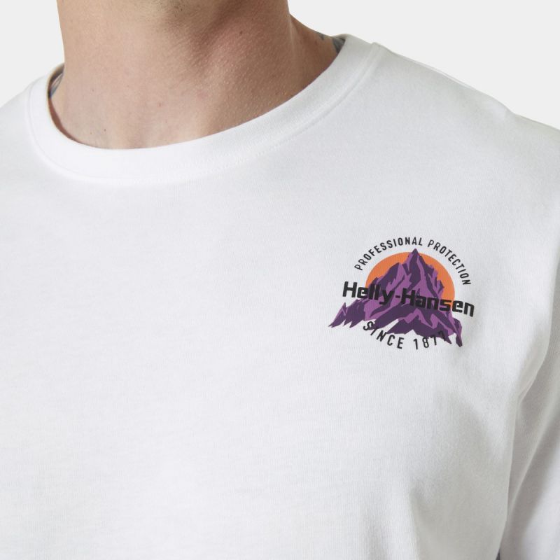 Helly Hansen Core Graphic T 2.0 M T-shirt 54599 002 Clothing/Lifestyle/T-shirts/Helly Hansen Your Sports Performance