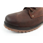 Wrangler Yuma men's boots, Chelsea boots, elegant leather, dark brown Wrangler