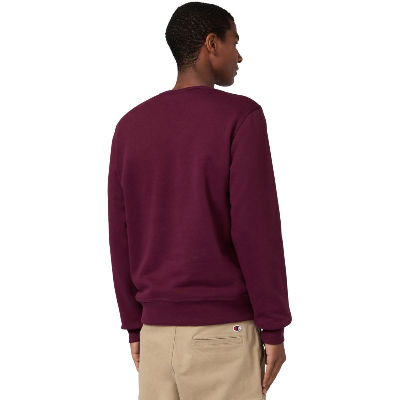 Champion Crewneck Sweatshirt Burgundy 220272 RS522 Clothing Your Sports Performance