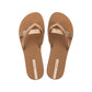 Ipanema Kirei women's flip-flops, fashionable and comfortable, brown for the beach