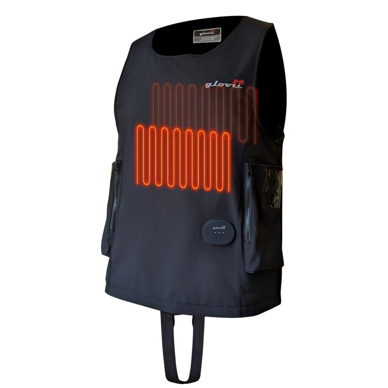 GLOVII WATERPROOF, HEATED DIVING VEST, INCLUDES TWO BATTERIES AND GMV2M REMOTE CONTROL Clothing Your Sports Performance