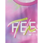 Girls' quick-drying sports T-shirt 4F 4FJRSS26TFTSF2394-90A 4f