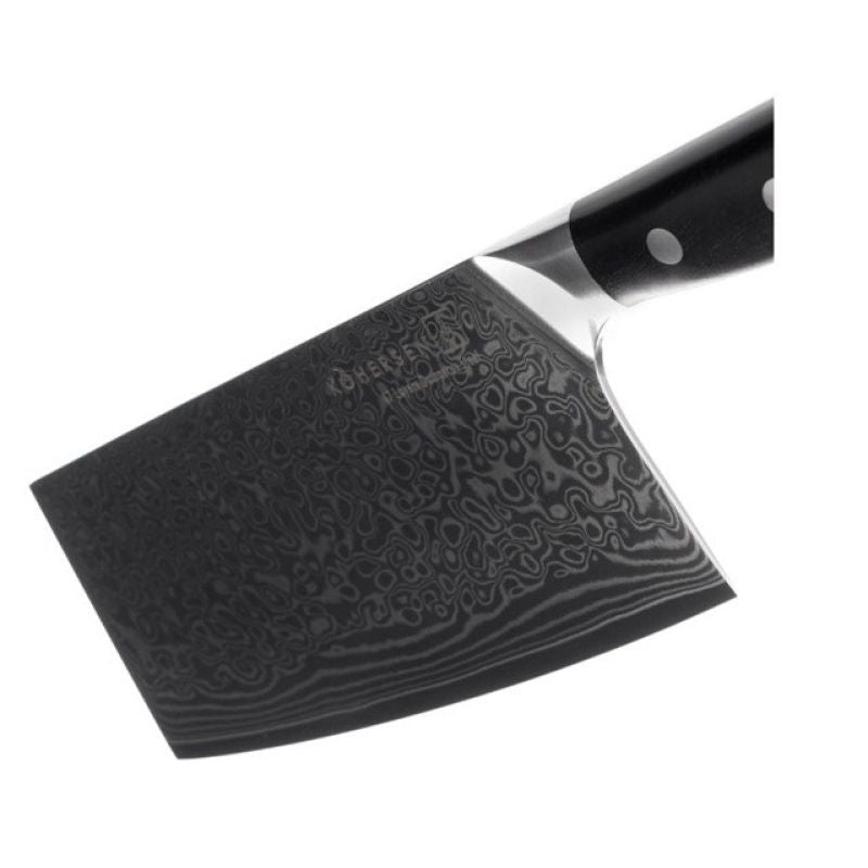 Cleaver Kohersen Elegance Ebony Wood cleaver 16.5 cm AGD - Produkty/Sztućce i przybory kuchenne Your Sports Performance