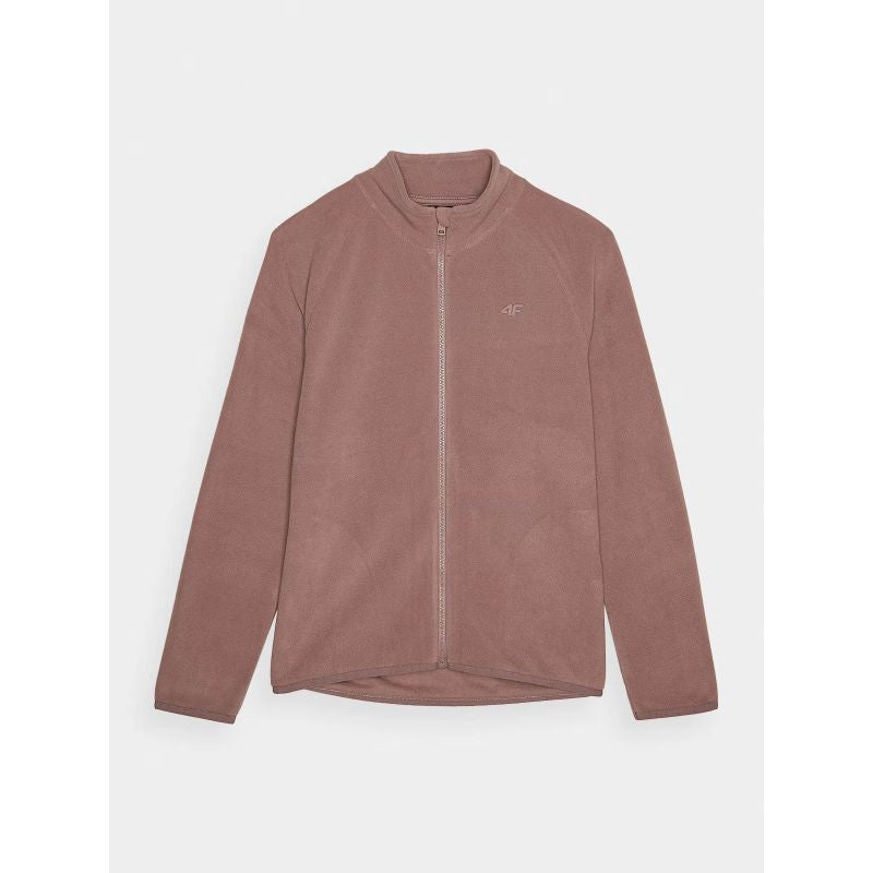 Regular women's fleece with stand-up collar 4F 4FWMM00TFLEF294-83S *Kategoria tymczasowa Your Sports Performance