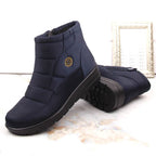 News W EVE437B navy blue wedge snow boots Footwear/Outdoor/News Your Sports Performance