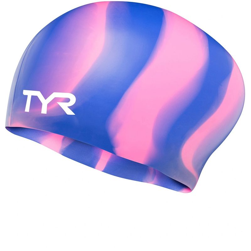 TYR Silicone Swimming Cap for Long Hair