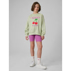 Girls' loose sweatshirt without hood 4F 4FJRSS26TSWSF2903-47S 4f