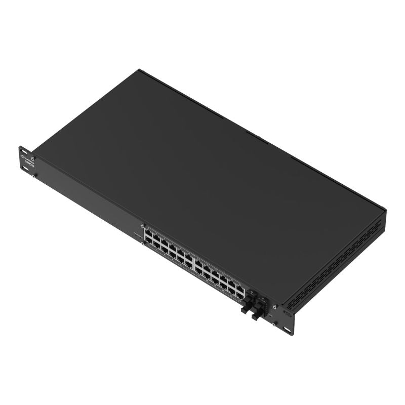 Teltonika SWM282 24p Managed L2+ Gigabit Ethernet Switch (10/100/1000) PoE Support Black Komunikacja i łączność/Switch-e Your Sports Performance