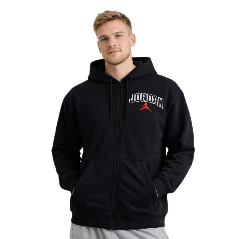 Air Jordan Brooklyn Fleece Full-Zip Hoodie Black - IB7908-010 AIR Jordan