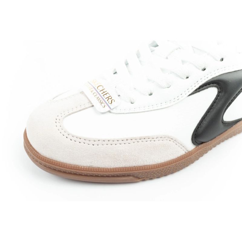 Skechers Kickoff women's sneakers white leather sports shoes Skechers