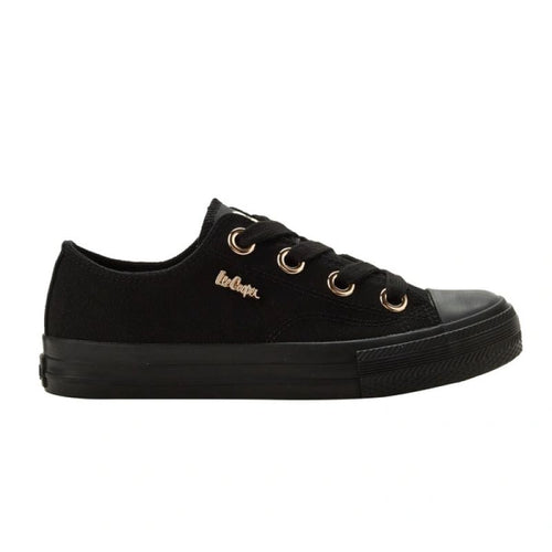 Lee Cooper women's sports shoes fabric sneakers stylish black Lee Cooper