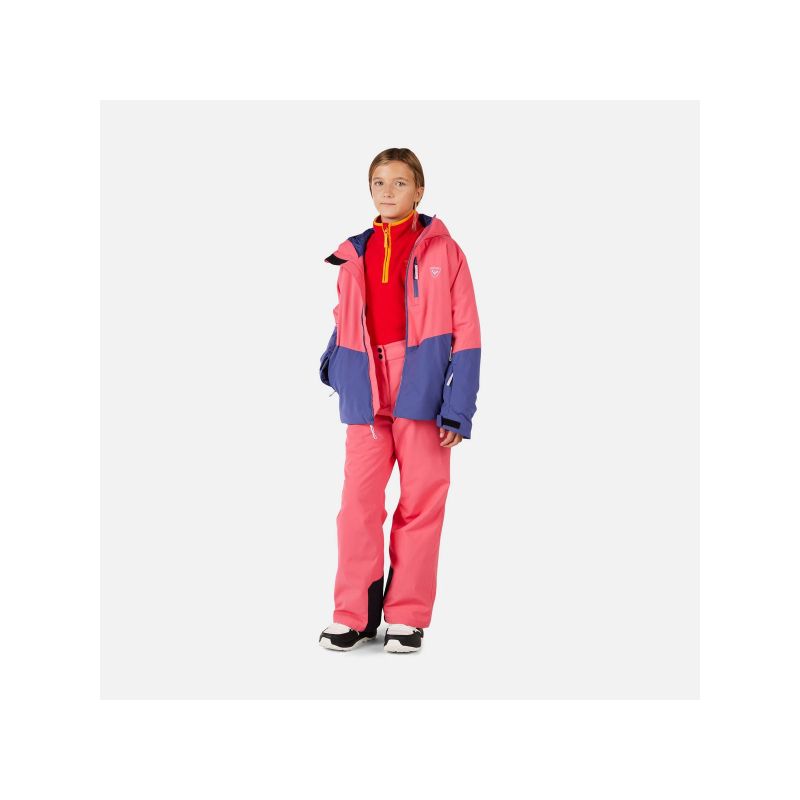 ROSSIGNOL Girl Insulated Ski Pant Pink