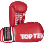 TOP TEN "FIGHT" RTT-2 Boxing Gloves 10 oz (WAKO APPROVED) In preparation Your Sports Performance