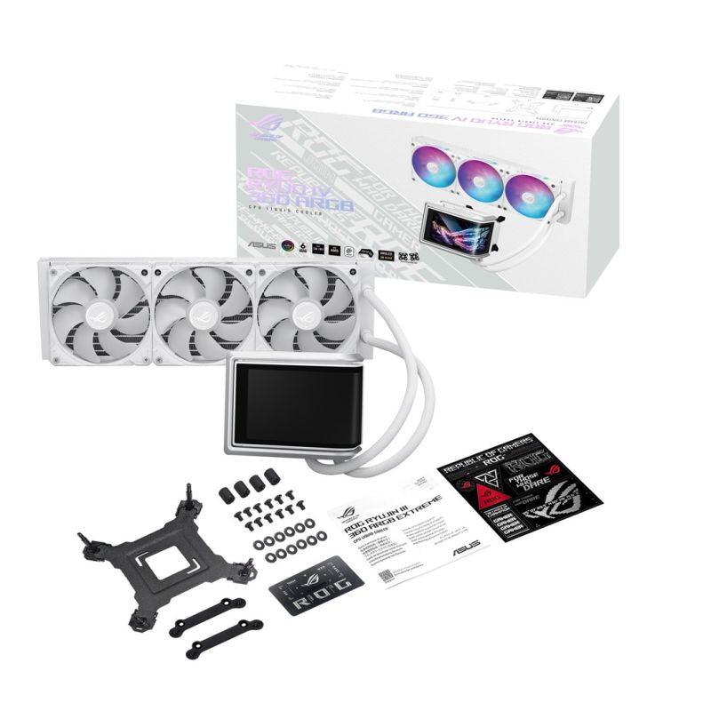 ASUS ROG RYUO IV 360 ARGB WHT Cooler Chłodzenie/Chłodzenie - zestawy chłodzenia wodnego Your Sports Performance