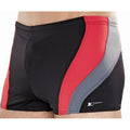 Men's swimming trunks 034 black-red M In preparation Your Sports Performance