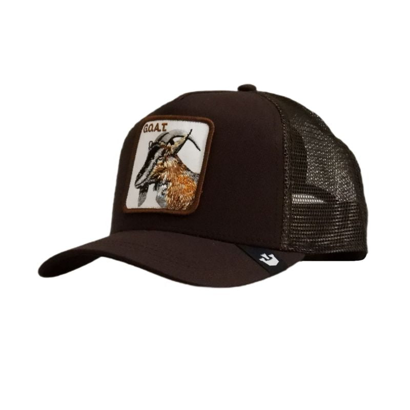 Goorin Bros. The Goat Trucker Cap - 101-0385-BRO Odzież/Czapki/Czapki z daszkiem Your Sports Performance
