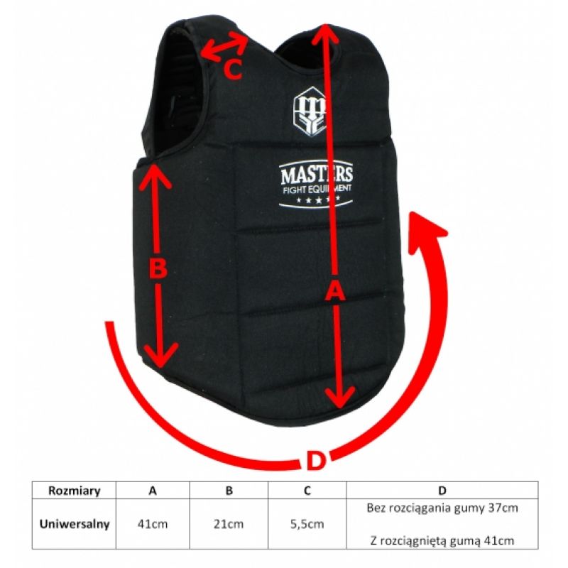 Masters Jr 08568-K torso protectors Accessories/Protectors and knee pads Your Sports Performance
