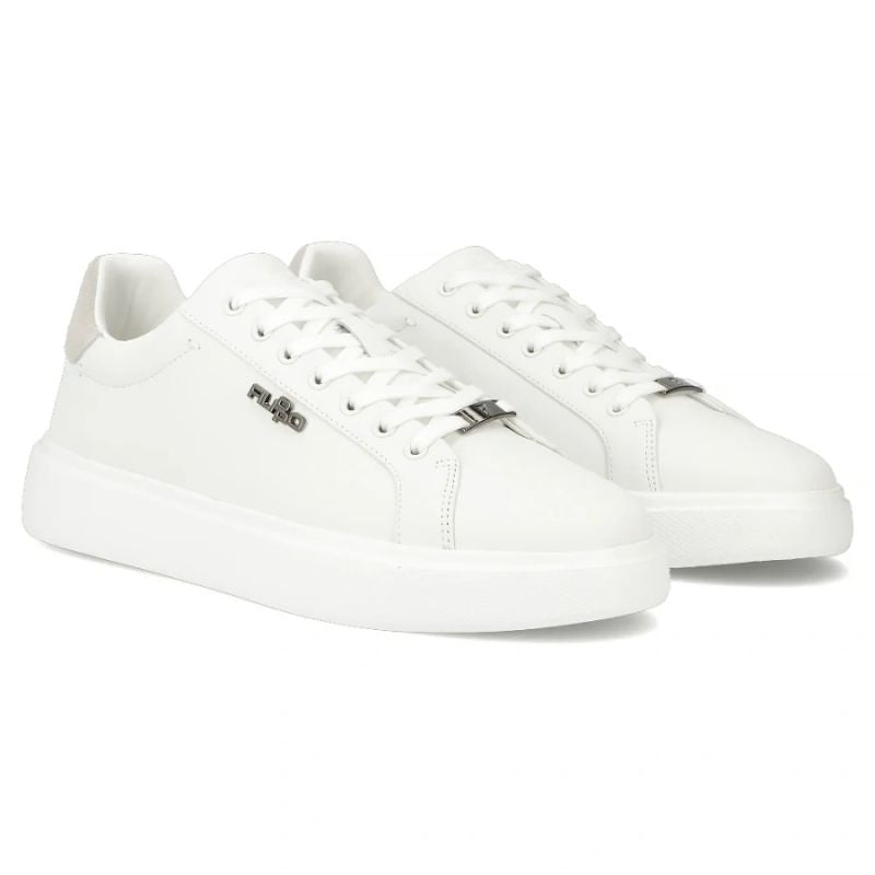 Men's white leather sneakers Filippo MP7840 Filippo
