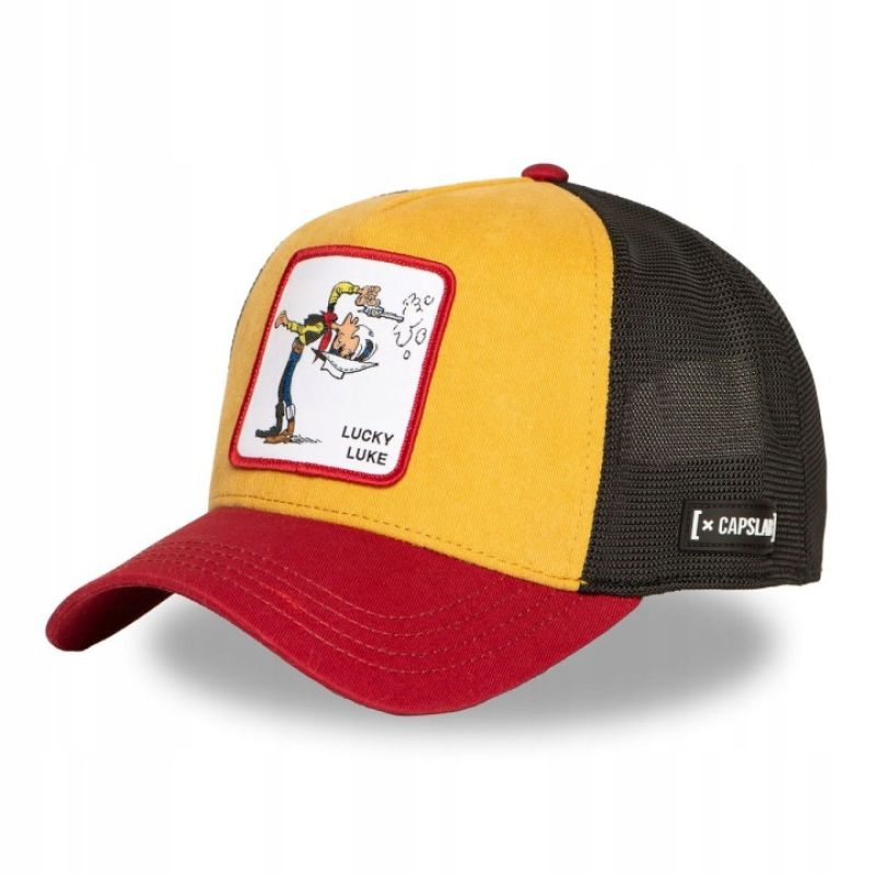 Capslab Lucky Luke Multicolor Trucker Cap - CL/LCK2/1/PCT/COW Capslab