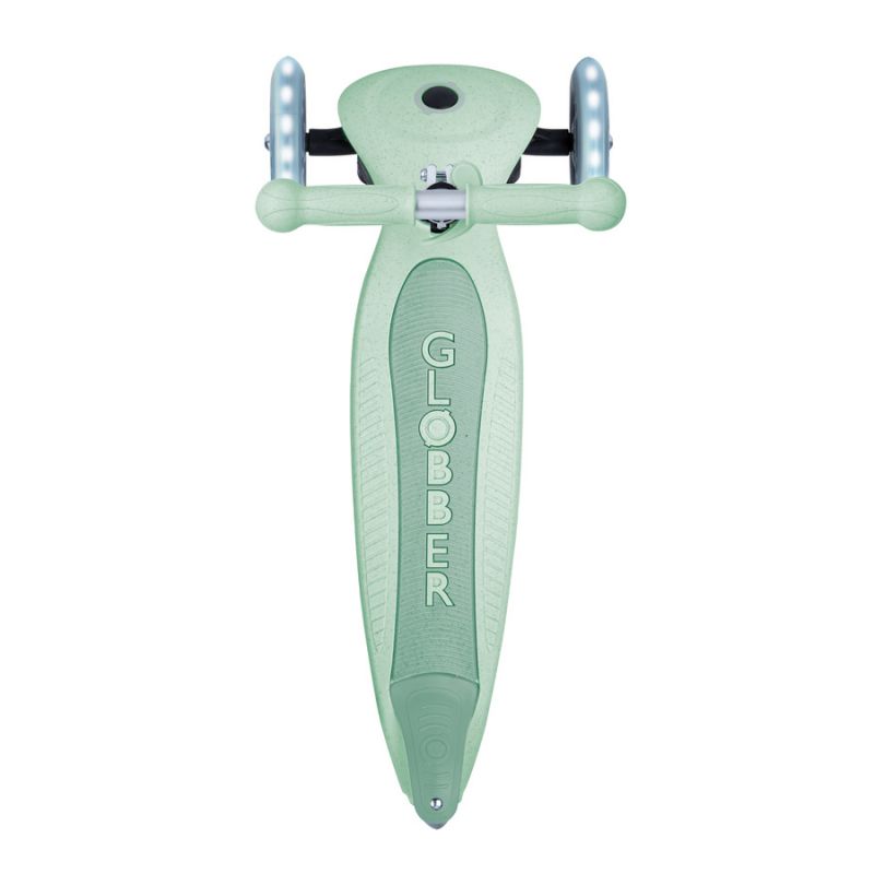 3-wheel scooter Globber Foldable Lights ECOlogic Pistachio Jr 692-505 Accessories/Skating/Hulajnogi Your Sports Performance