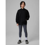 Girls' loose sweatshirt with hood 4F 4FJRMM00TSWSF2714-20S