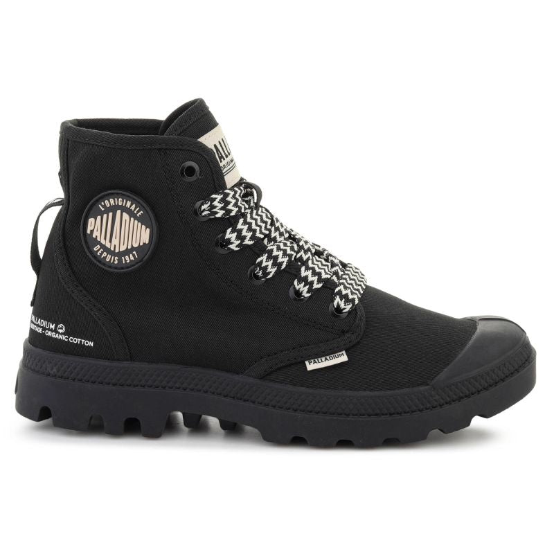 PALLADIUM PAMPA HI HTG LACE BLACK 94989-008