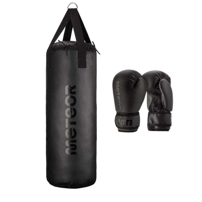 Meteor 12kg Punching Bag and 6oz Boxing Gloves Set In preparation Your Sports Performance