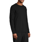 CASALL M Essential Long Sleeve Men's T-Shirt, Black Casall