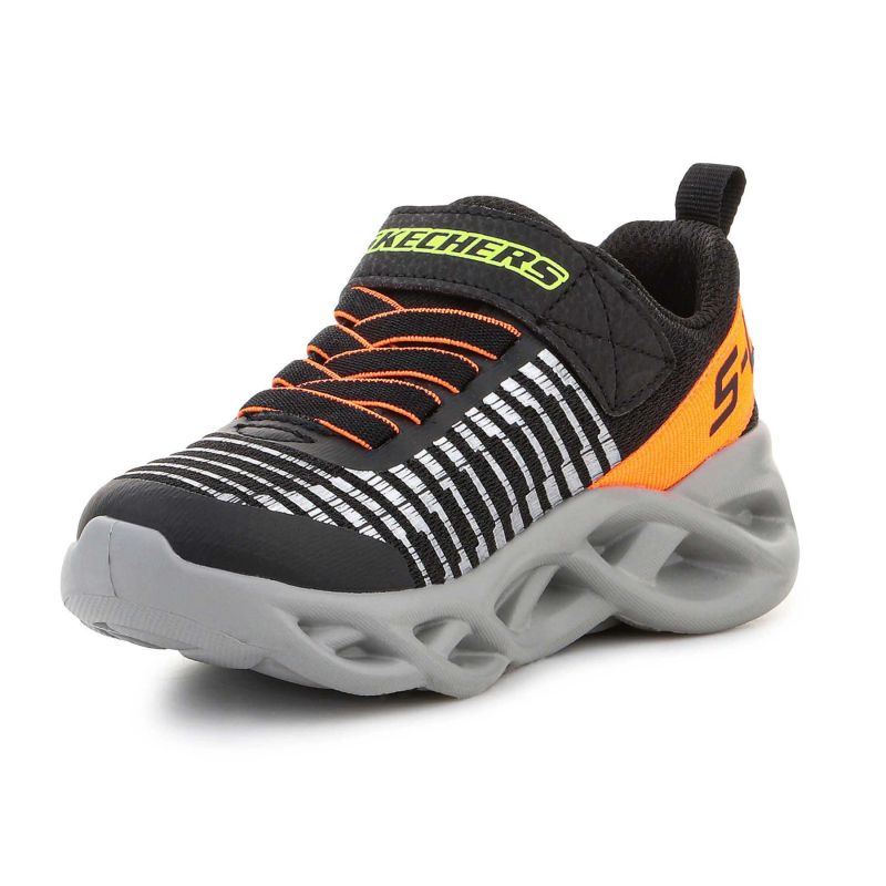 Skechers S Lights Jr 401650L-BKOR Footwear/Lifestyle/Skechers Skechers