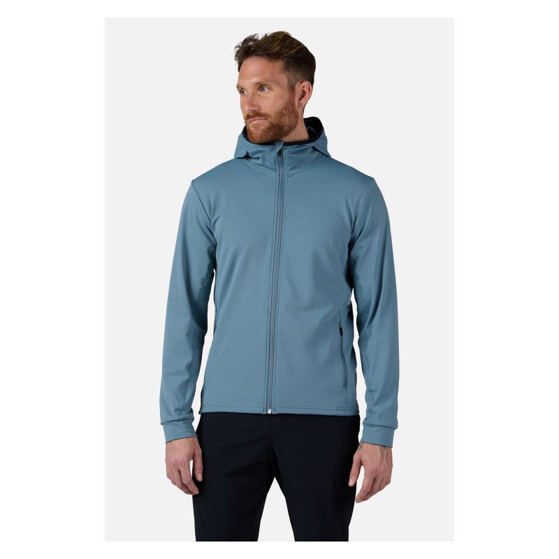 ROSSIGNOL Men's Mid Layer Thin Fz Sweatshirt Blue