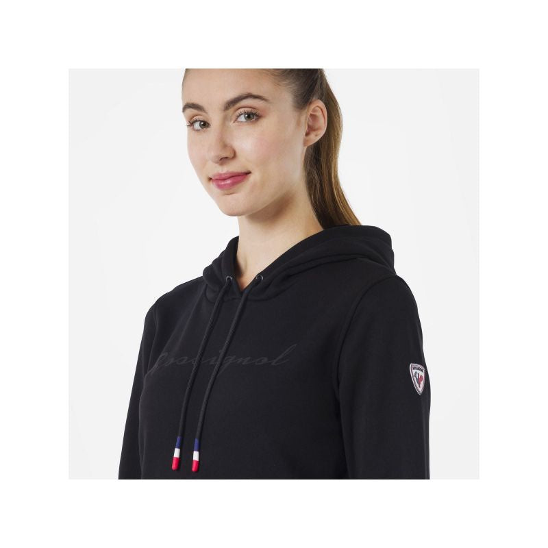 Rossignol W Logo Sweat Hood Fl black Rossignol