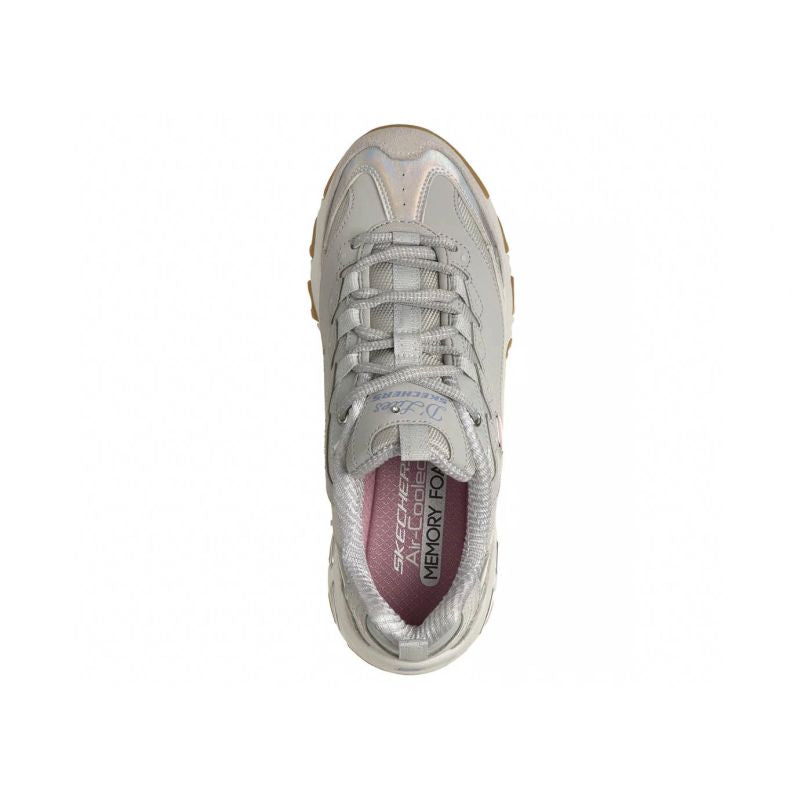 Skechers D'Lites Dazzling Shine 150556-GRY Gray In preparation Your Sports Performance