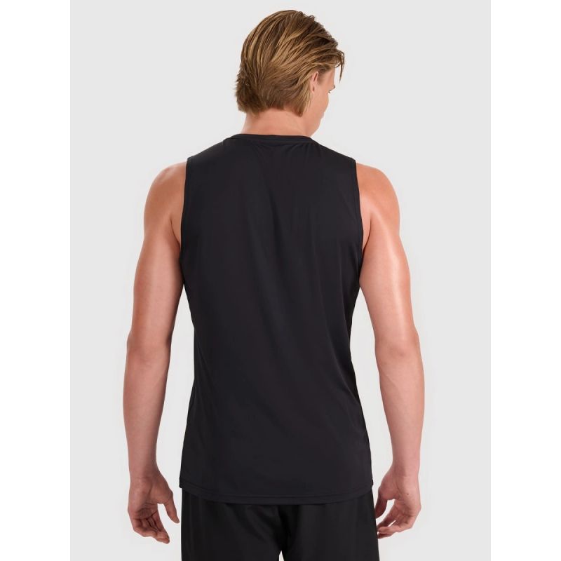 Men's quick-drying training tank top 4F 4FWMM00TFSLM0764-20S 4f
