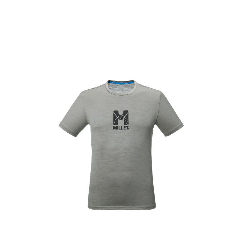 MILLET Ubic Wool T-shirt for men, gray