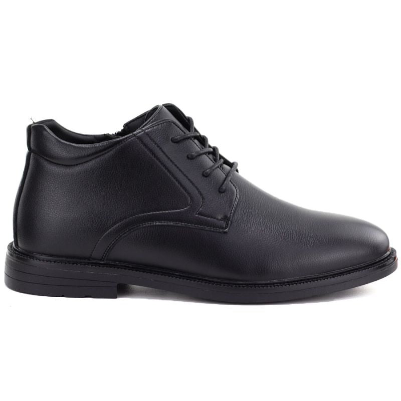 Men's comfortable black ankle boots McKeylor 85228
