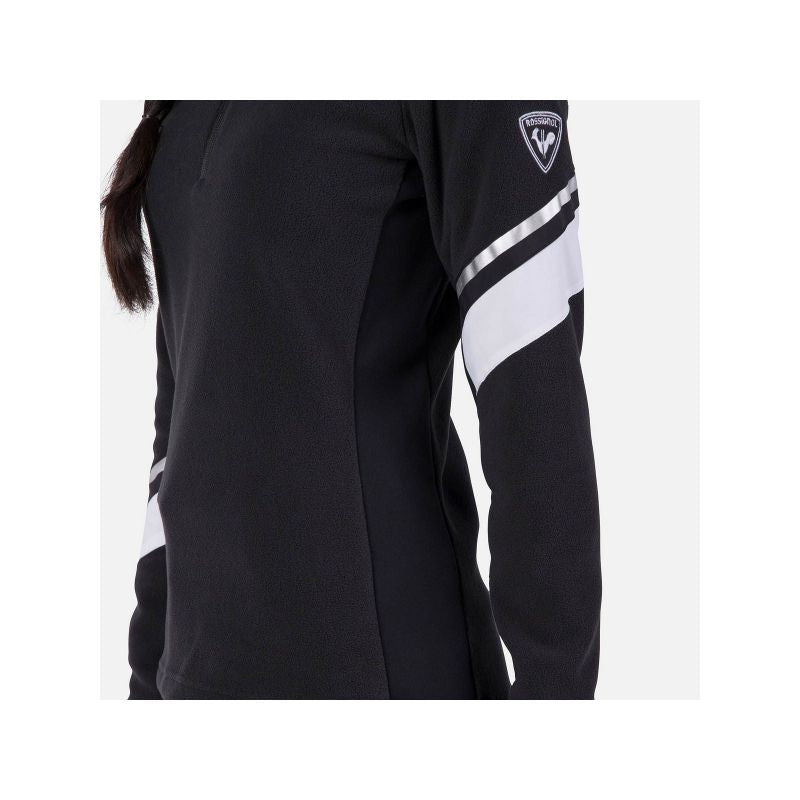 Rossignol W Strawpile Fleece Hz Sweatshirt Black Rossignol