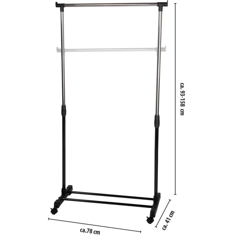 WARDROBE DRESSING ROOM HANGER 78x41x93-158CM ALPINA Dom I Ogród/Dom/Meble Your Sports Performance