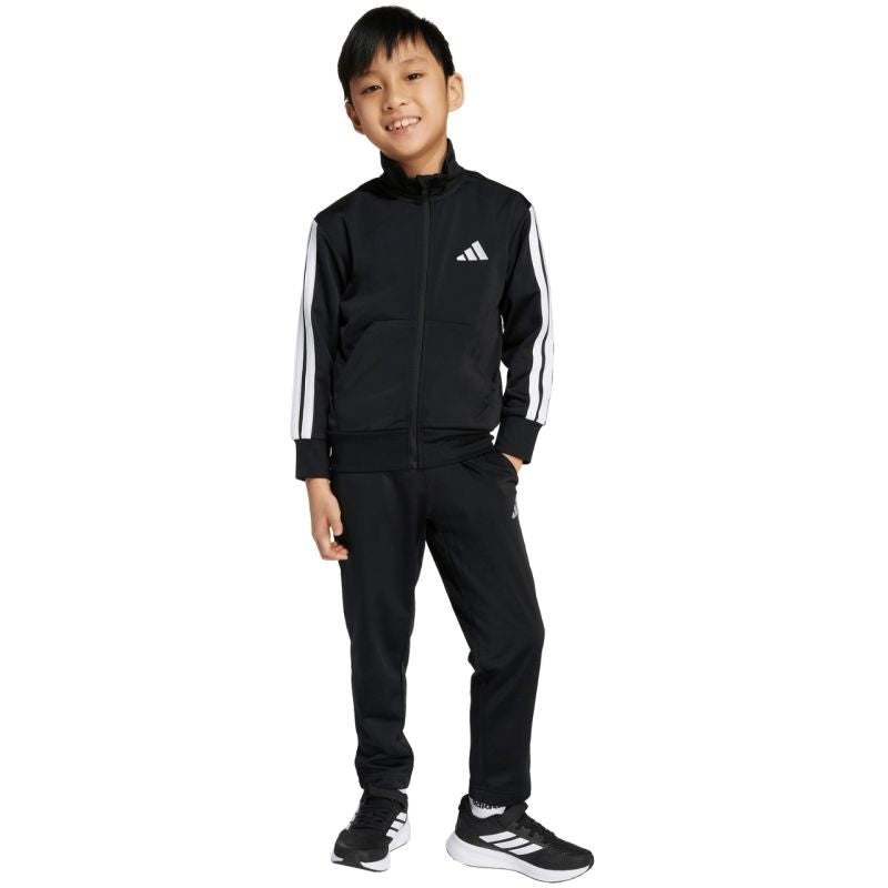 adidas Essentials Climacool Kids Tracksuit Black and White JM0891 In preparation Adidas