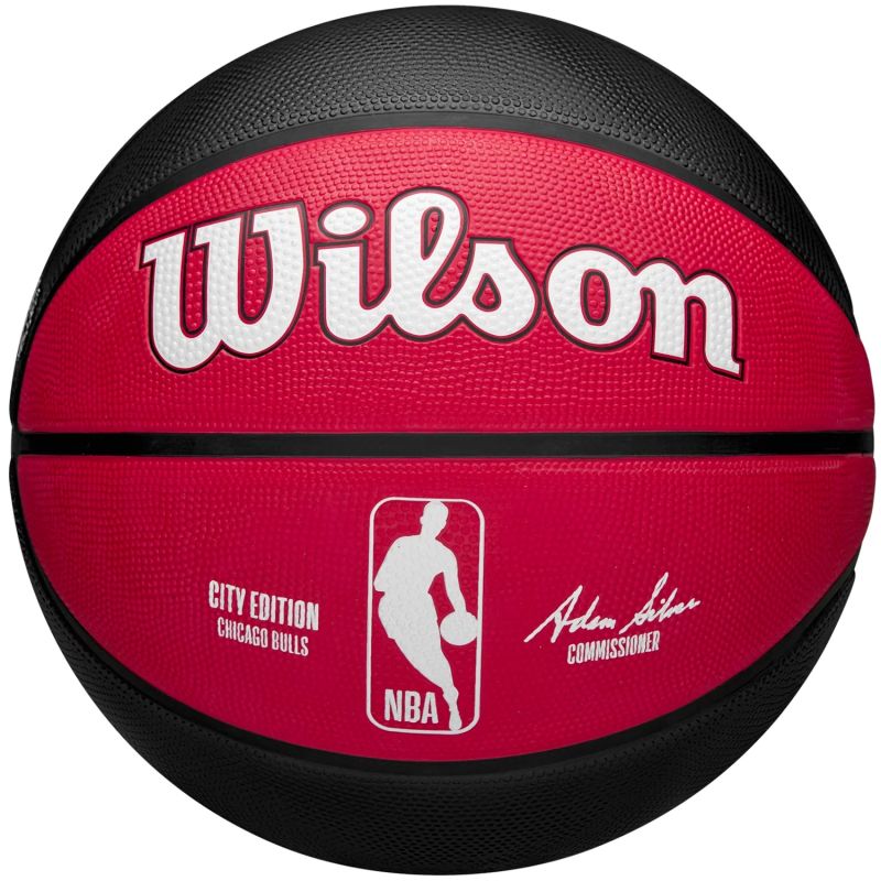 Wilson NBA Team City Edition Chicago Bulls WZ4024205XB basketball Accessories/Balls/Basketball Your Sports Performance