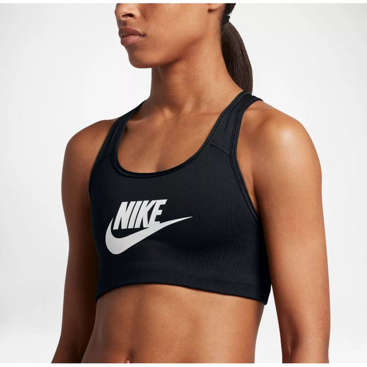 Nike Swoosh Futura Bra W 899370-010 Sports Bra Clothing/Training Nike