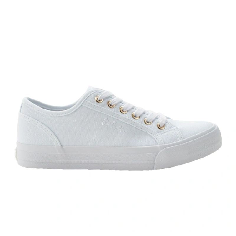Lee Cooper women's sports shoes fabric sneakers stylish white Lee Cooper