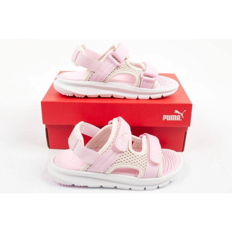 Puma Evolve children's sandals shoes, pink, comfortable, light, Velcro Puma