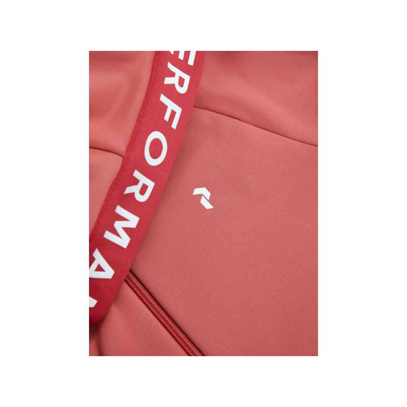 Peak Performance W Rider Zip Hood Pink Peak Performance
