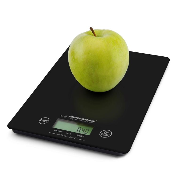 Esperanza Lemon EKS002K kitchen scale (black) AGD - Produkty/Wagi kuchenne Your Sports Performance
